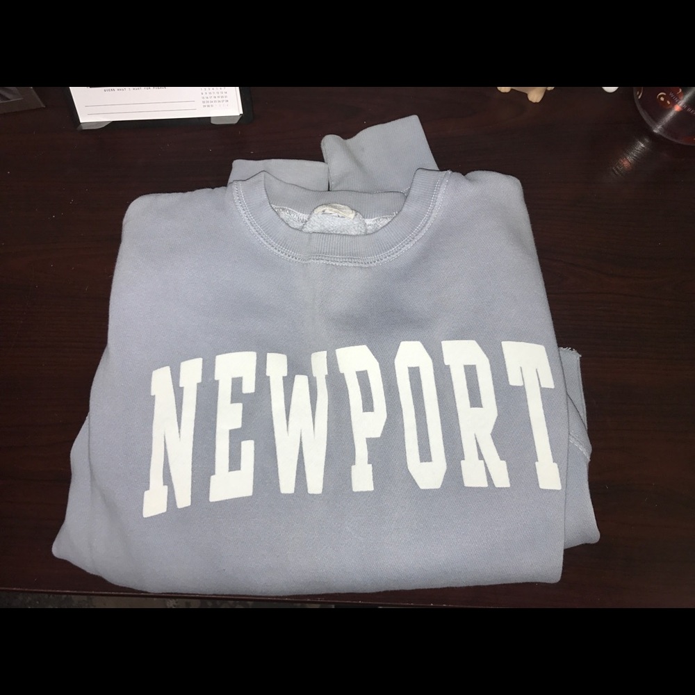 Brandy Melville Newport cropped sweatshirt!